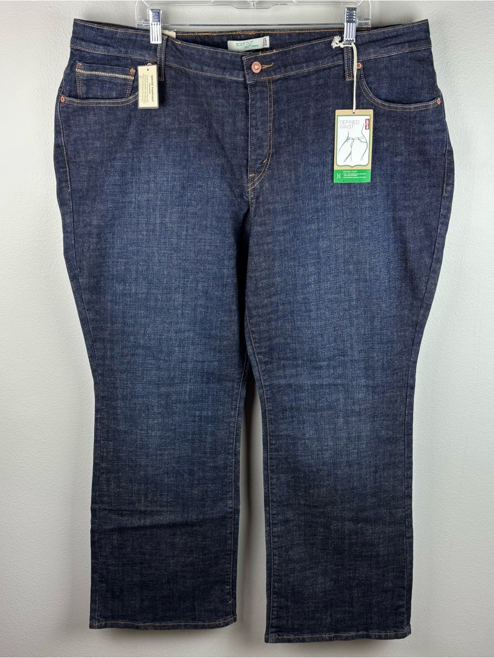Levi’s 580 Boot Cut Jeans Women’s Size 24W Defined Waist New NWT